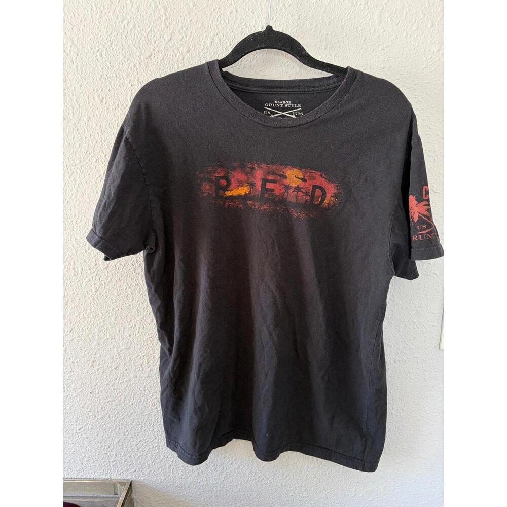 Men's Grunt Style RED Tshirt size XL
